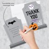 Big Dot of Happiness Cute and Colorful Tombstones - Shaped Thank You Cards - Kids Halloween Party Thank You Note Cards with Envelopes - Set of 12 - 2 of 4