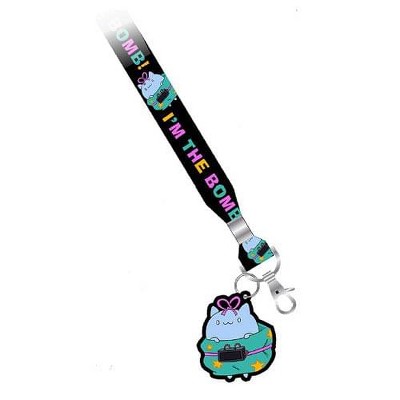 Crowded Coop, LLC Bravest Warrior I'm Catbug I'm A Bomb Lanyard