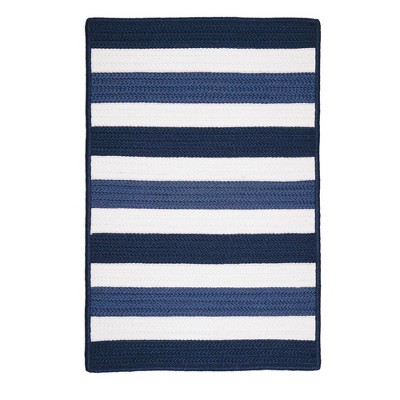 Colonial Mills Portico Braided Runner, Nautical 2'x10', Rectangle Shape