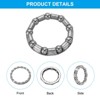 Unique Bargains Stainless Steel Repair Accessories Bike Ball Crank Bearings 4 Pcs - 3 of 4