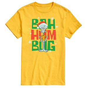 Men's - SpongeBob SquarePants - Squidward Bah Humbug Short Sleeve Graphic T-Shirt - 1 of 4