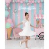 2Bunnies Girls Tween Teen Ruffle Puff Sleeve Mini Dress - 3 of 4