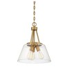 Savoy House Calhoun 3 - Light Pendant in  Warm Brass - 4 of 4