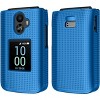 Nakedcellphone Combo for TCL Flip 3 Phone - Hard Case and Belt Clip Holster - 3 of 4