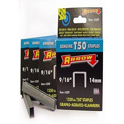 Bon Tool 84-448 Staples for Tacker - 9/16-inch (5000/Pkg) 4 at the rate of1250