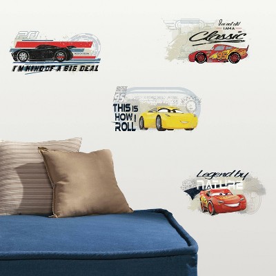 Cars 3 Racing Peel and Stick Wall Decal - RoomMates