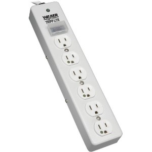 Tripp Lite Surge Protector Power Strip Medical 6 Outlet 15' Cord (SPS-615-HG) - 1 of 4