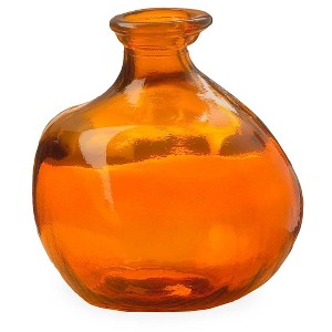 VivaTerra Bubble Recycled Glass Balloon Vase, 7" - 1 of 2