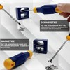 Itopfox Magnetic Screwdriver Set 66-Piece, S2 Alloy Steel, Includes Slotted/Phillips/Torx Mini Precision Screwdrivers, Replaceable Bits With Toolbox - 4 of 4