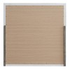 GlasFlength Decorative Wall Mirrors Contemporary Framed Mirror with Metallic Finish Simple Design for Modern Living Room, White, 38"*1"*38" - 4 of 4
