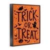 Stupell Industries Trick Or Treat Spider Web Framed Giclee Art - 2 of 4