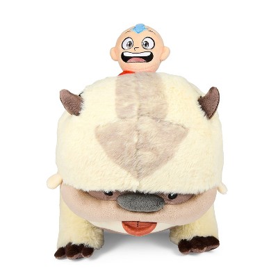 Neca Avatar The Last Airbender Phunny Appa With Aang 12 Stylized Plush Target