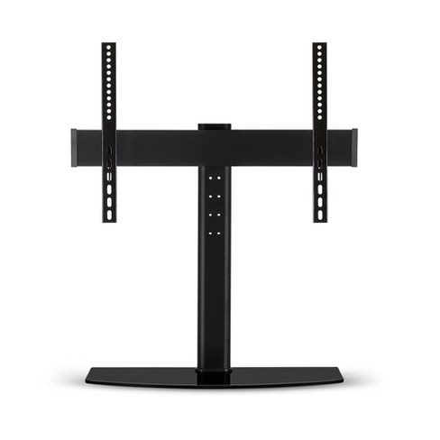 Mount-it! Height Adjustable Universal Tv Stand Base Mount, Tabletop Tv  Stand For 32 To 60 In. Screens With Tempered Glass Base