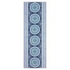 Vintage Area Rugs for Living Room Traditional Floral Accent Rug Non-Slip Soft Low Pile Rug for Bedroom Dining Room - 3 of 4