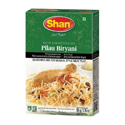Shan Seasoning Mix - Pilau Biryani 50 gms - Shan Masala