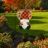 Fall Gnome Burlap Garden Flag 18" x 12.5" Briarwood Lane - 4 of 4