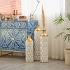 NicBex Vintage Floor Vases Set of 3, Metal Center Vase,  Large Standing Vase for Living Room Fireplace Hallway Corner - 2 of 4