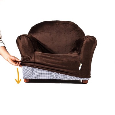 Keet Keet Roundy Chair Cover Brown