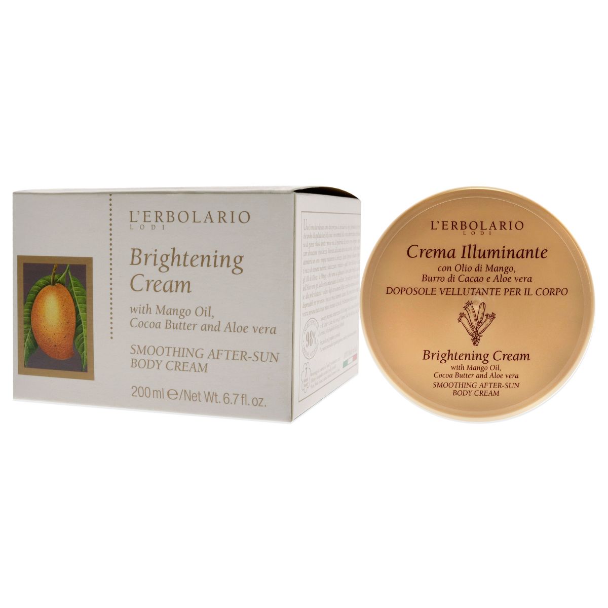 Brightening Body Cream by LErbolario for Women - 6.7 oz Body Cream - thumbnail 4