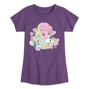 Girls' - Disney - So It's Time To Be Beautiful Fitted Short Sleeve Graphic T-Shirt - 1 of 4