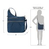 Travelon Anti-Theft Signature 3 Compartment Crossbody Bag - 3 of 4