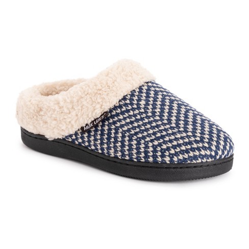 Muk Luks Women's Suzanne Clog Slippers - Liberty Blue, L (9-10