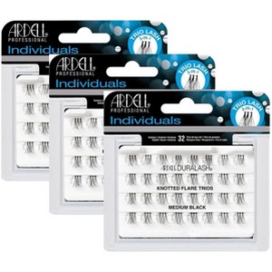Ardell Individual Duralash Lashes #62158 - Medium Black (3-Pack) - 1 of 1
