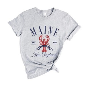 Simply Sage Market Women's Maine New England Short Sleeve Graphic Tee - 1 of 4