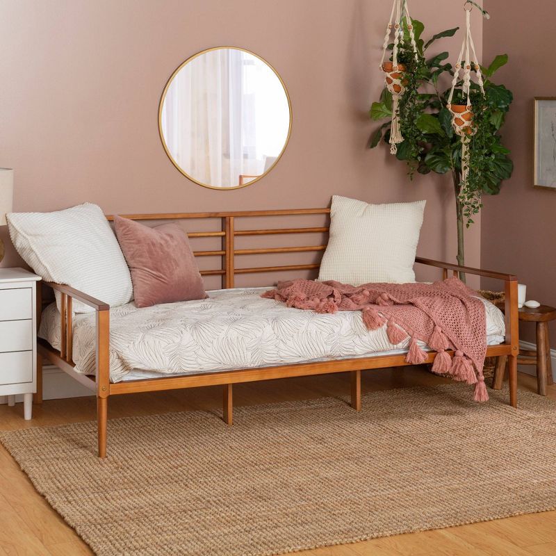 Mid Century Modern Solid Wood Spindle Daybed - Saracina Home, 4 of 13