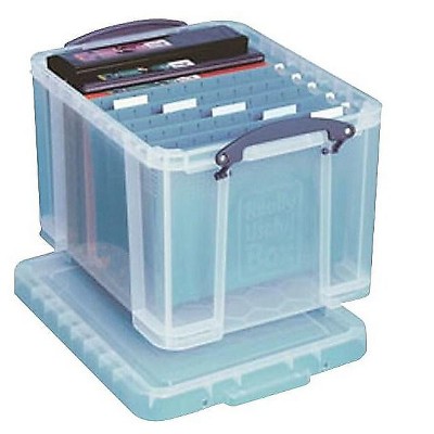 Really Useful File Box Clear (32CL)