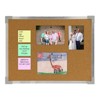 Crestline Products Aluminum Framed Cork Board, 24" x 36" - 4 of 4