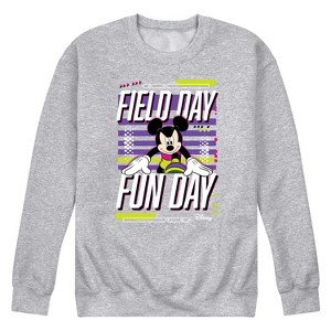 Men's - Disney - Field Day Fun Day Graphic Fleece Sweatshirt - 1 of 4