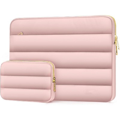 Hachikiko 13-14 Inch Laptop Sleeve, Puffy Protective Case for MacBook Air 13 13.6 (M3/M2/M1) | MacBook Pro 13 14 (M4/M3/M2) | HP Dell Surface