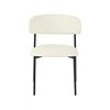 Meridian Furniture,Lupita Vegan Leather Dining Chair, Set of 2 - 3 of 4