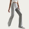 Anna-Kaci Women's Soft Ribbed Knit Lounge Pants with Flared Leg Silhouette and Comfortable High Waist Fit for Everyday Comfort - 4 of 4