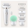 Braun Silk-epil 9-020 Flex Women's Cordless 3-in-1 Wet & Dry Epilator + 5 Extra Accessories - 4 of 4