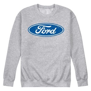 Men's - Ford - Blue Circle Logo Graphic Fleece Sweatshirt - 1 of 4