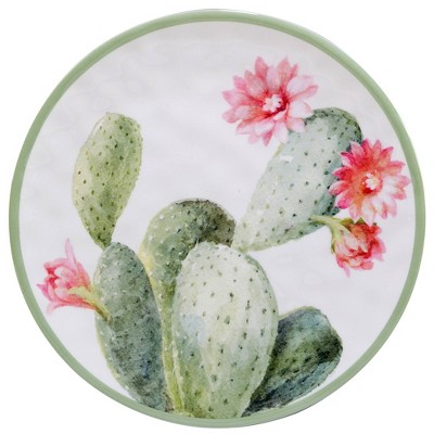 Desert Beauty Floral Melamine 12-Piece Dinnerware Set