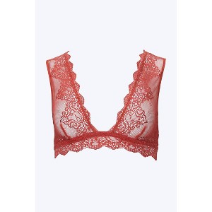 Women's SO FINE LACE TANK BRALETTE - ONLY HEARTS - 1 of 1