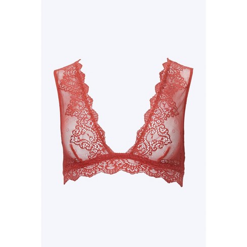 Women's SO FINE LACE TANK BRALETTE - ONLY HEARTS - image 1 of 1