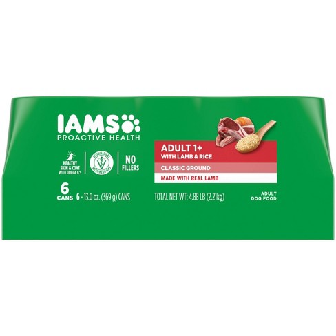 Iams proactive health adult dry dog food lamb and rice best sale