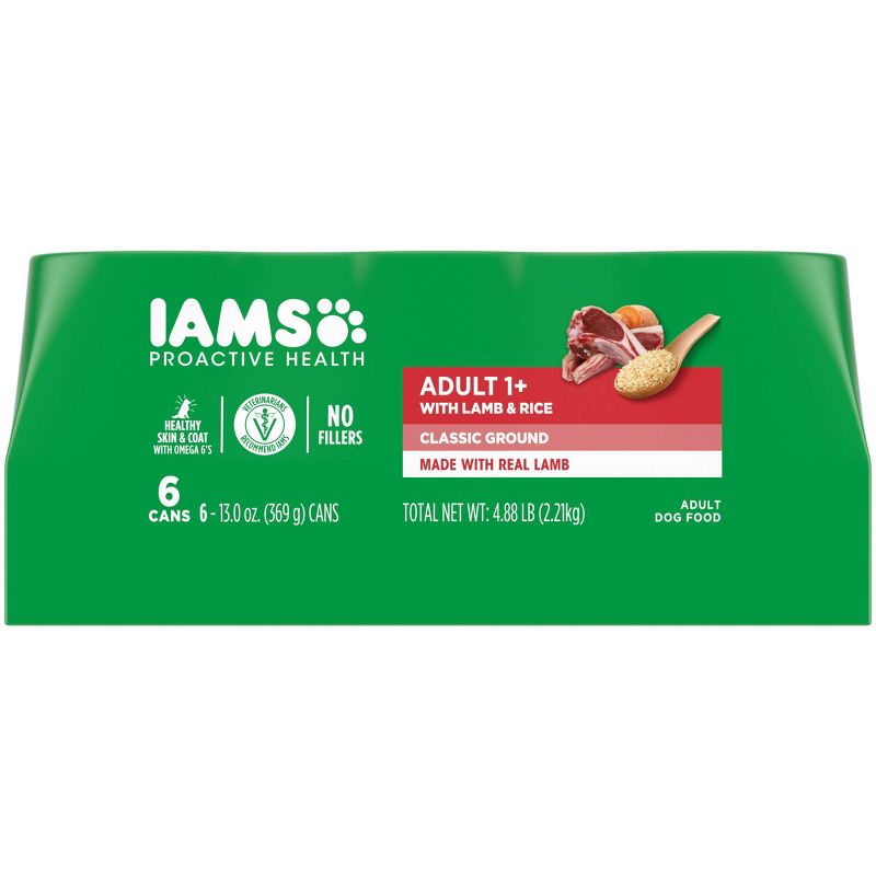 IAMS Proactive Health Pate Wet Dog Food - 13oz/6ct Pack, 1 of 12