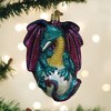 Old World Christmas Blown Glass Ornament for Christmas Tree, Fantasy Dragon - 2 of 4