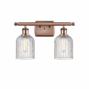 Bridal Veil - 2 Light Bath Vanity In Art Deco Style-10 Inches Tall and 15 Inches Wide - 1 of 1