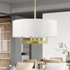 Livex Lighting Cresthaven 4 - Light Chandelier in  Satin Brass - 2 of 4
