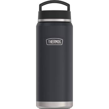 IRON FLASK Sports Water Bottle - 40 Oz, 3 Lids (Spout Lid), Leak Proof,  Vacuum Insulated Stainless Steel, Double Walled, Thermo Mug, Metal Canteen  40 Oz Midnight Black