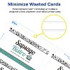Avery Clean Edge Printable Business Cards with Sure Feed Technology, Rounded Corners, 2" x 3.5", White, 160 Blank Cards for Inkjet Printers (88220) - 3 of 4