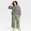 Women's Long Sleeve Peplum Blouse - Universal Thread™ - 3 of 3