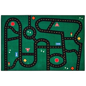Carpets for Kids Go-Go Driving Educational & Learning Rug - 1 of 4