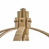 Lark Fallon 4 - Light Chandelier in  Lacquered Brass - 2 of 4